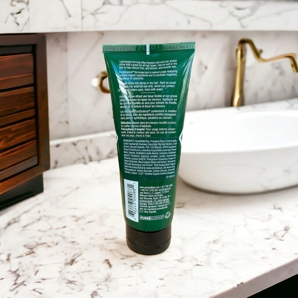 Jack Black Sleek Finish Texture Cream for Men’s Hair